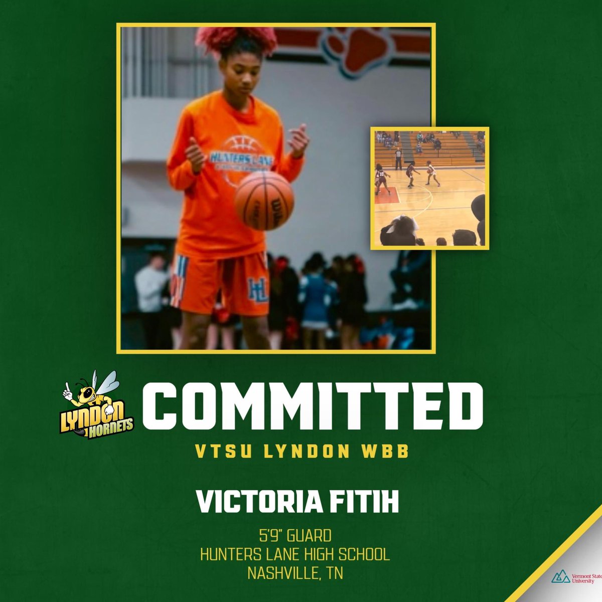 Big news!! So excited for our program! It’s a great day to be a Hornet! #Welcome 🐝🏀

vtsuhornets.com/news/2023/8/18…