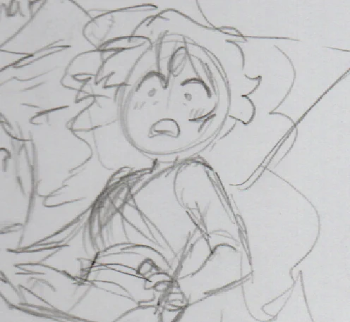 scanning old art and look at these doodles 