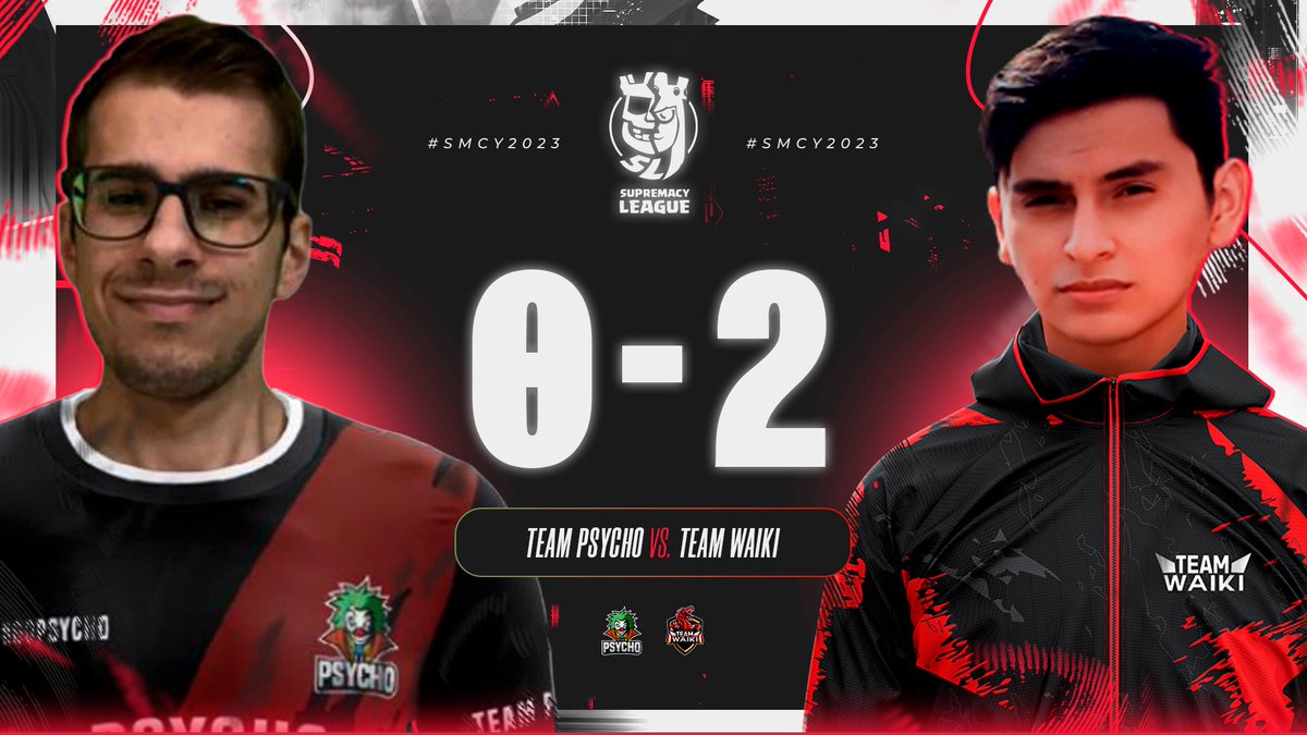 Supremacy League (@cr_supremacy) on Twitter photo 🔴 𝐑𝐄𝐒𝐔𝐋𝐓 4️⃣ - 𝐆𝐑𝐎𝐔𝐏 🅱️
OTRO BATACAZO!!!! El conjunto peruano logra llevarse sus primeros puntos ante los franceses que no brillaron hoy 🔥
🇫🇷 <a href="/TEAM_PSYCHO_FR/">TEAM PSYCHO ESPORT</a> 0️⃣
🆚
🇵🇪 <a href="/TeamWaikiPE/">TEAM WAIKI</a> 2️⃣
🎖 MVP: <a href="/ThunderboyDG/">Thunderboy</a> (4-0) 🧹
#WeAreCR
#SMCY2023
#SEASON3 🔴 𝐑𝐄𝐒𝐔𝐋𝐓 4️⃣ - 𝐆𝐑𝐎𝐔𝐏 🅱️
OTRO BATACAZO!!!! El conjunto peruano logra llevarse sus primeros puntos ante los franceses que no brillaron hoy 🔥
🇫🇷 <a href="/TEAM_PSYCHO_FR/">TEAM PSYCHO ESPORT</a> 0️⃣
🆚
🇵🇪 <a href="/TeamWaikiPE/">TEAM WAIKI</a> 2️⃣
🎖 MVP: <a href="/ThunderboyDG/">Thunderboy</a> (4-0) 🧹
#WeAreCR
#SMCY2023
#SEASON3