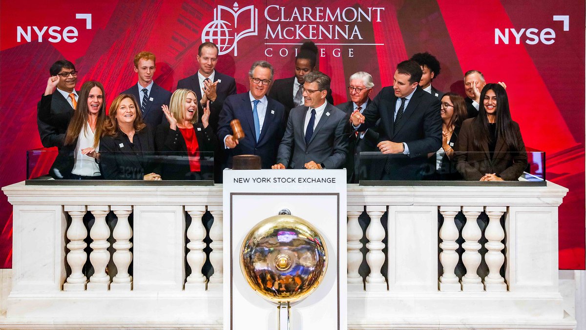 In case you missed yesterday's excitement, check out photos, video, and our recap of CMC ringing the closing bell at the New York Stock Exchange! 🔔🥳 cmc.edu/news/cmc-celeb…