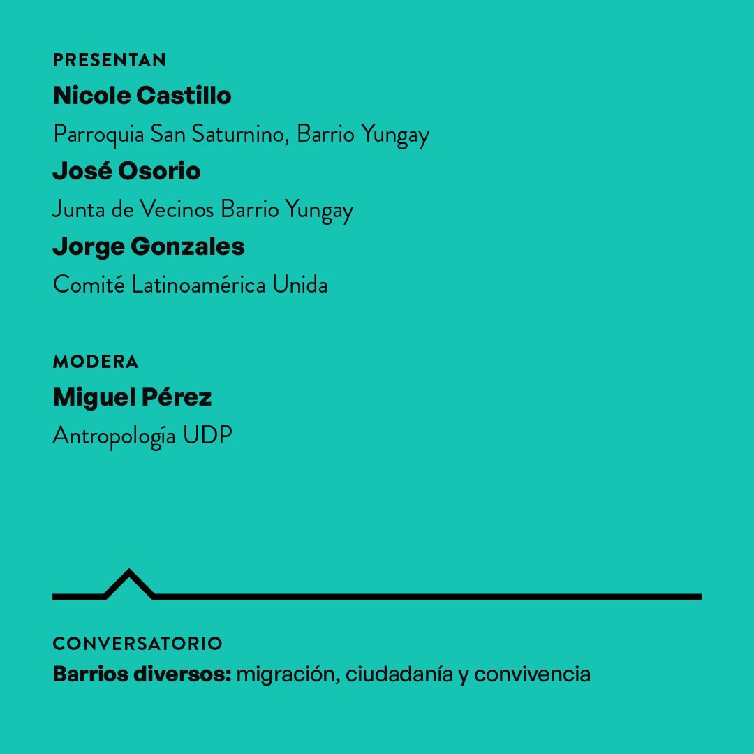CivimC's tweet photo. Les invitamos al conversatorio “Barrios diversos: migración, ciudadanía y convivencia", organizado por los proyectos Fondecyt 1210743 y 11201175, a realizarse el viernes 25 de agosto a las 11 hrs. @icsoUDP https://t.co/OaCgWTSpMe