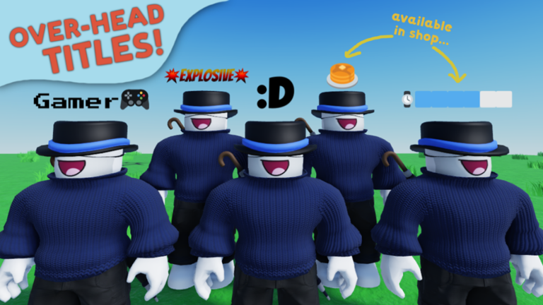 🏷️TITLES UPDATE!🏷️
- 🏷️Purchasable over-head titles! 👑
- 🛒New shop layout (New categories!)
- 🥰QOL improvements

Play: roblox.com/games/12347771…

#EatAHugeWaffle #Roblox #RobloxDev