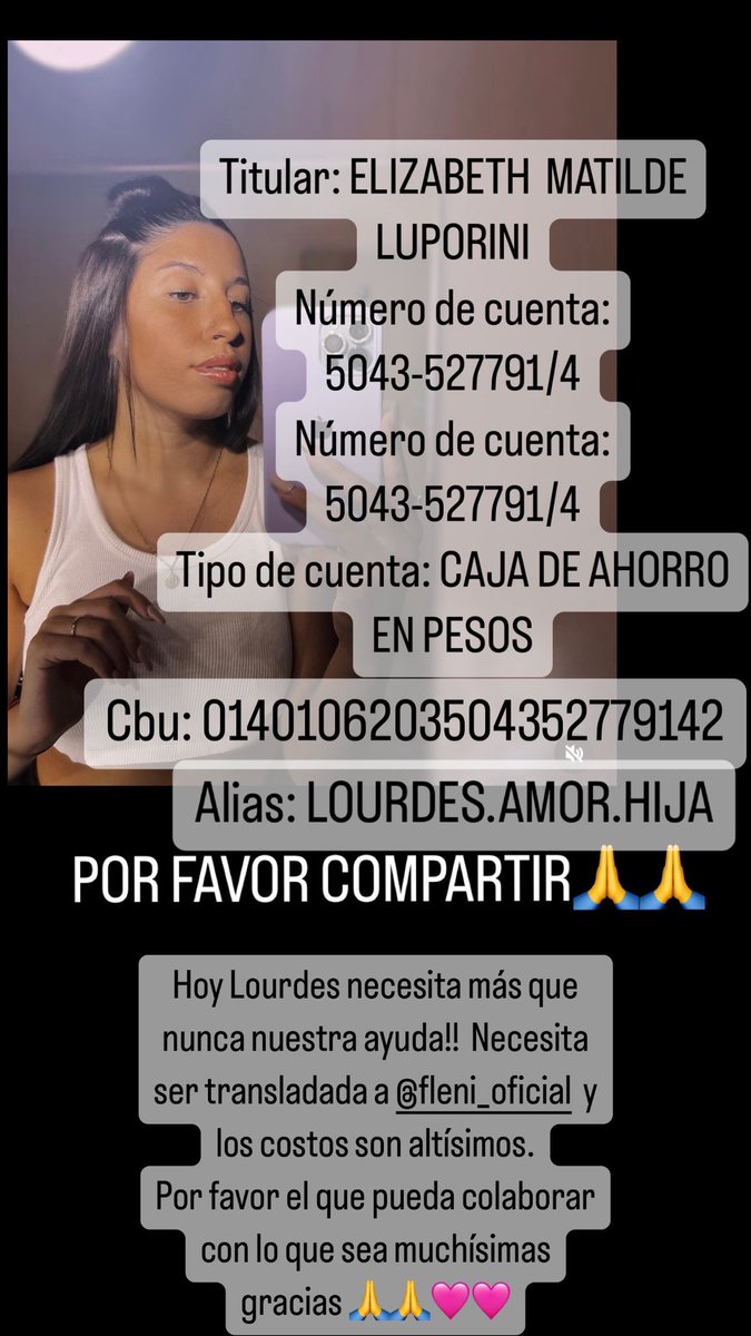 micaa_micieli's tweet photo. Compartan y los que puedan ayuden porfi🙏🙏🩷 https://t.co/7Di4BVLZcT