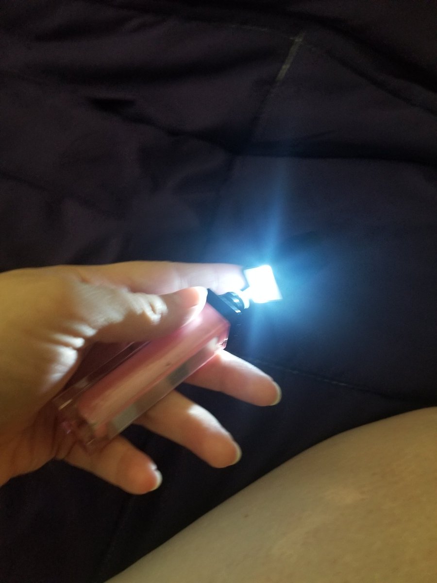 WHY DOES MY LIPGLOSS LIGHT UP WHEN I UNSCREW IT???

This is so unneccessary I just...