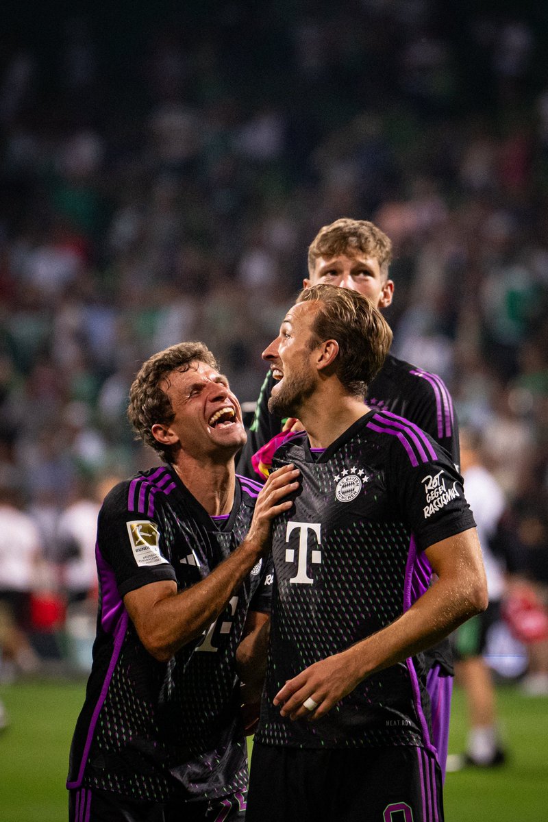 Fantastic start @Bundesliga_DE ✅ #svwFcb #fcbayern #esmuellert #HarryKane #kanection