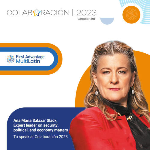 FAMultiLatin's tweet photo. #Colaboracion2023 will take place on October 3rd, 2023, at the Club de Industriales in Mexico City. Join us with our Keynote Speaker, @Amsalazar, expert leader in security, political, and economy matters. 

Register now: https://t.co/nPLYJ1S4WA

#FAColaboracion #HR #LATAM https://t.co/3r1ru5yIIV