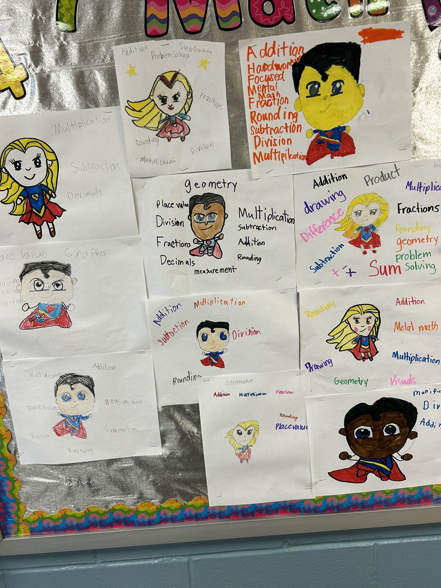 This week we saved Fred the worm and discovered what our math super powers are! Great way to start the year! #lakeviewvikes