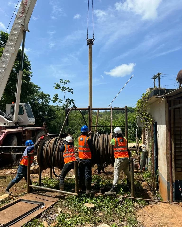 NWCjam's tweet photo. #TeamNWC is #ontheground at the Minard Deepwell in St Ann, working to bring it back into operation. Residents of Browns Tn., Huntley, Liberty Valley, York Castle, Standfast, Goshen, Minard Hill, Orange Hill and Benin, please bear with us.#weareworking #workinghard #bringingitback https://t.co/XKdqbu4fjn