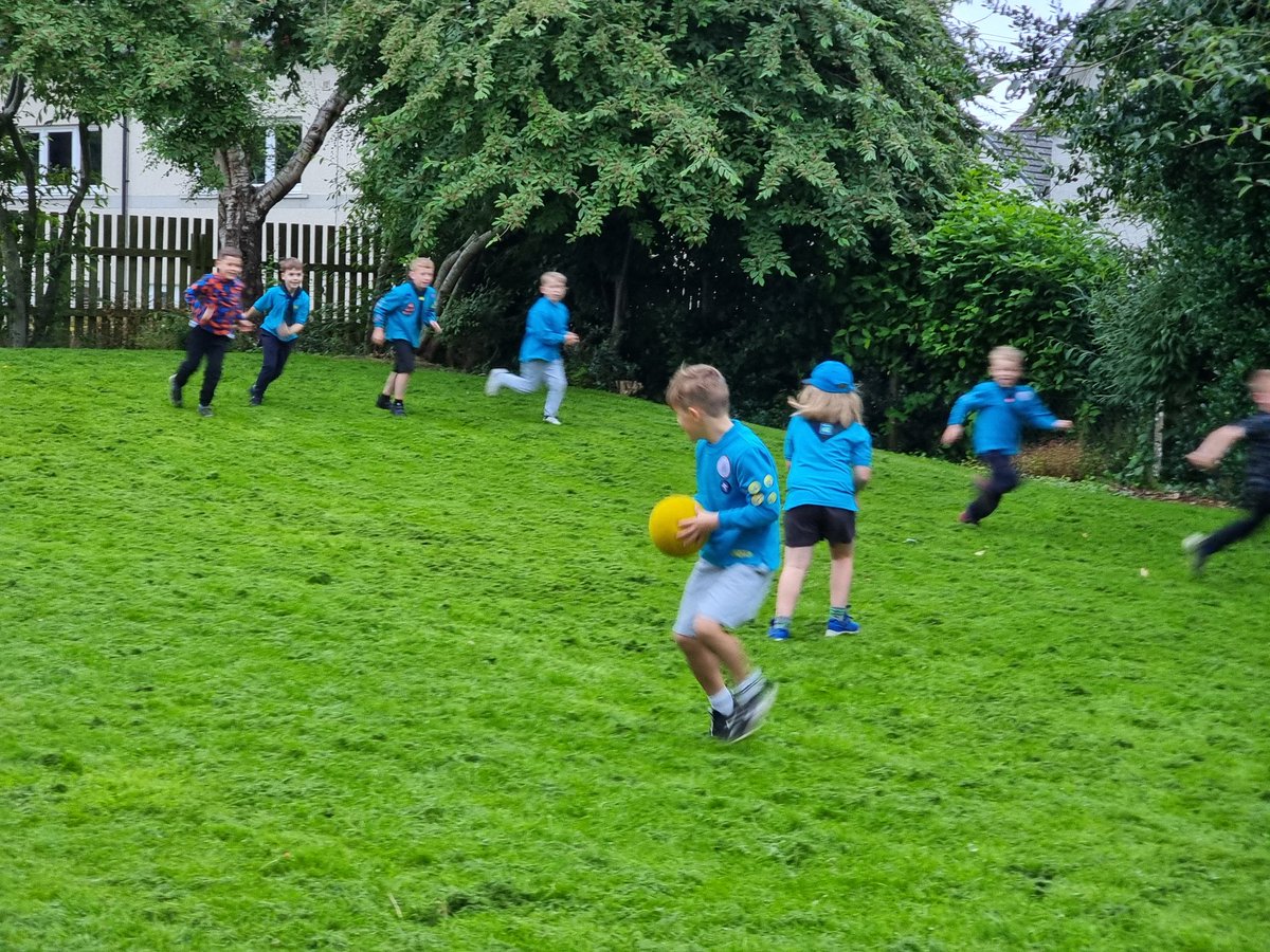 ⚜| Great to start the new term this evening learning about Code of Conduct, hearing what everyone had been up to over the summer holidays, &amp; playing games outdoors. #SkillsForLife