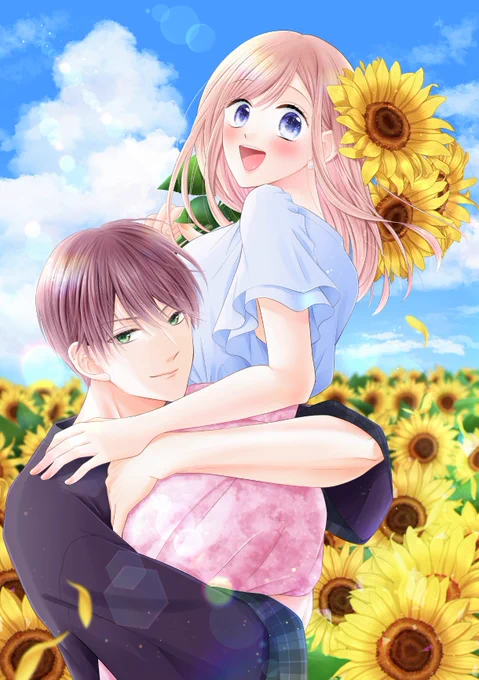 本日ガルフェスですね!私はおうちで作業してますが、行かれる方は熱中症に気をつけつつ楽しんでください一番夏っぽい画像が最新話の扉絵だったので文字なし貼っておきます〜 