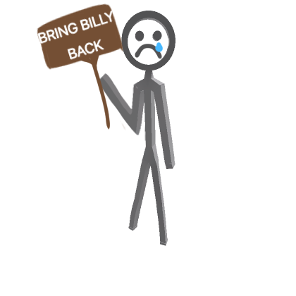 celinetheEpik's tweet photo. SEE HOW SAD BILLY IS NOW ROBLOX #BRINGBILLYBACK https://t.co/U2rq95PqCh