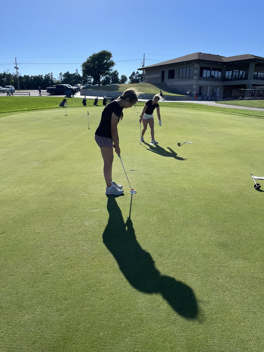 Putting drills continued!!