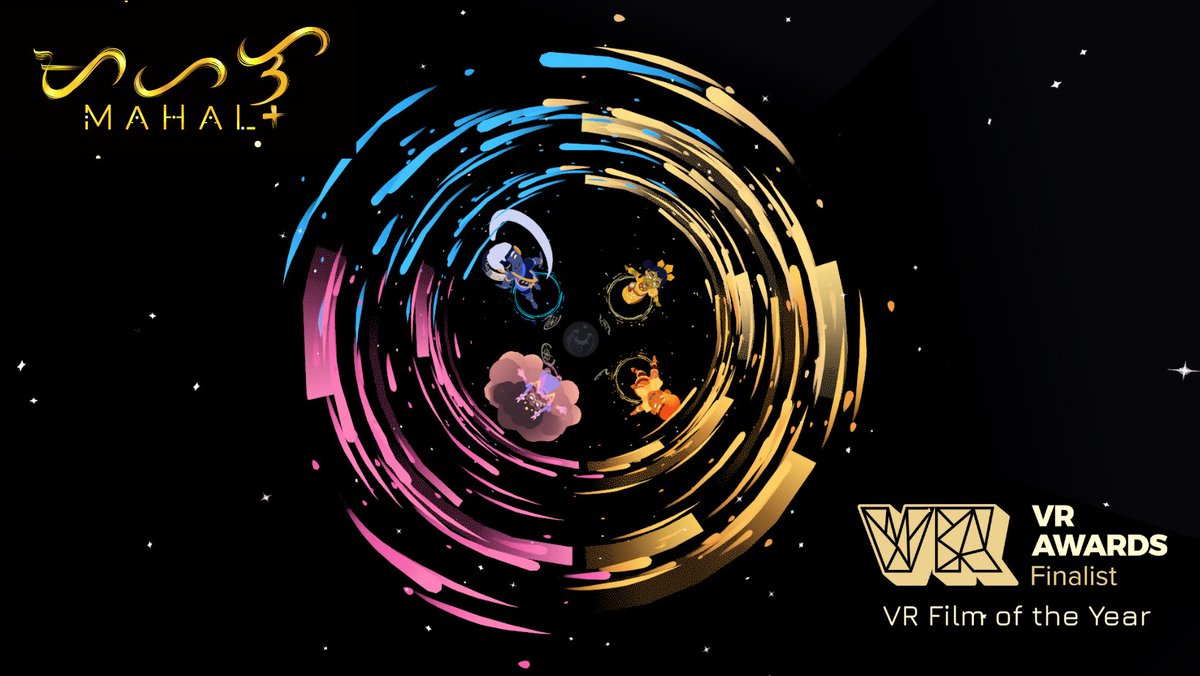 Vol II: Mahal has been selected as a #VR Film of the Year Finalist for the <a href="/VRAwards/">AIXR XR Awards</a>, the biggest celebration of the best VR by <a href="/AIXR/">ami</a> &amp; hosted by <a href="/VRDays/">VRDays Foundation</a>

🧠: <a href="/ImMichaelaTH/">Michaela Ternasky-Holland ✊🏽</a> <a href="/JulieBCavaliere/">Julie Cavaliere</a>
🎨: <a href="/very_cavaliere/">Very Cavaliere Productions</a> <a href="/MetaQuestVR/">Meta Quest</a>

 #womeninvr #meta #VRAwards #VRA23 #vranimation