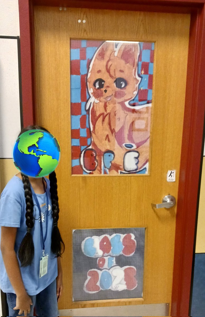 BPWildarts's tweet photo. The artist returns to BPE to see her beautiful permanent installation!
@BPEWildcats https://t.co/BaAPfGk1jW