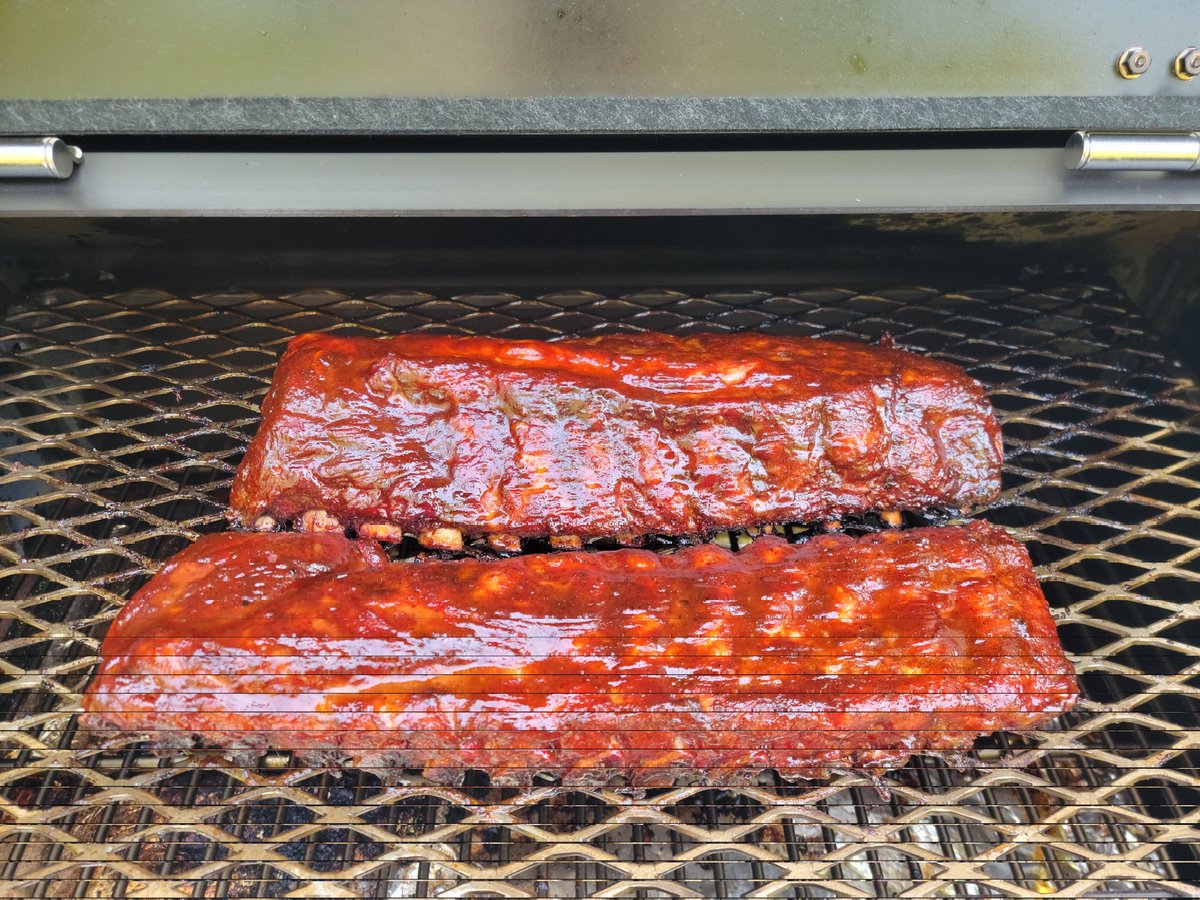 AmpereCarAudio's tweet image. Oh them baby backs #yoder #bbq