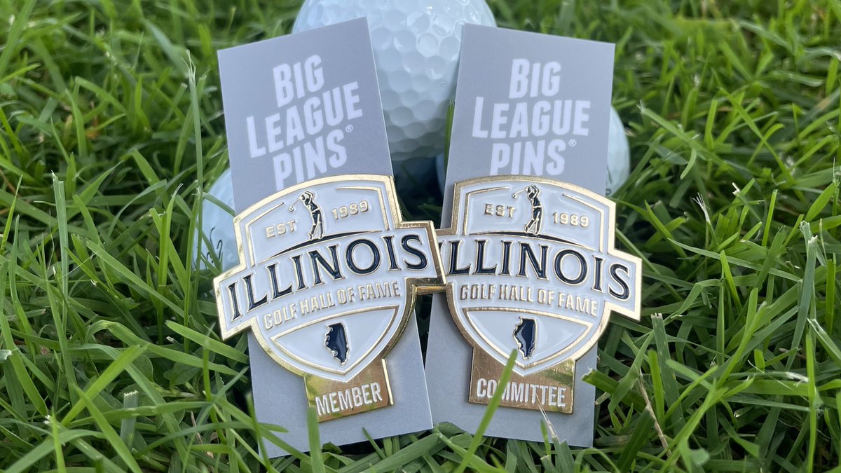 BigLeaguePins's tweet image. We're taking a swing at #BLPFridayFlair with our #customgolf project for @illinoispga, acknowledging both the #illinoisgolfhalloffame committee as well as honored members. ⁠
⁠
Have a special #golfouting? Reach out, we’ll create something for you!⁠ (yes! #ballmarkers, too! ⛳️)