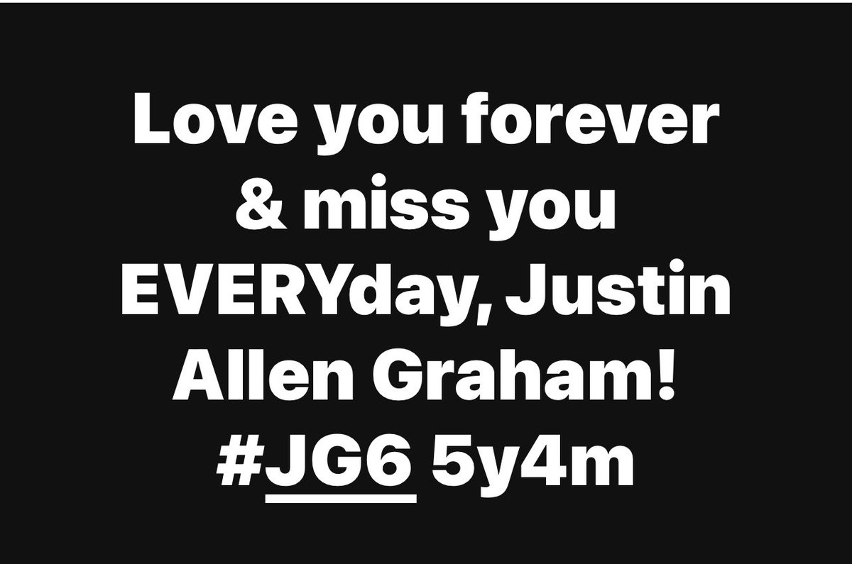 5y4m #JG6 Justin Allen Graham