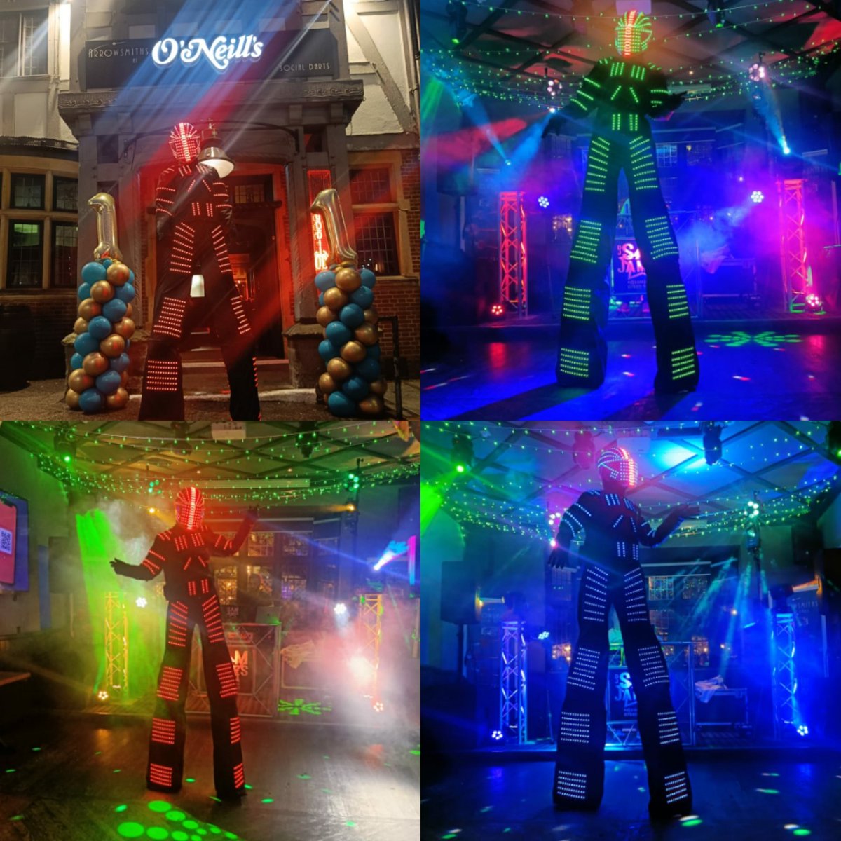 Discover_Ent's tweet photo. Great night tonight @ONeillsPubs @OneillsSolihull @SolihullONeills  #FridayFeeling #FridayMotivation #robot #globot #ledrobot @PolarTalent https://t.co/5QHqXNvdLl