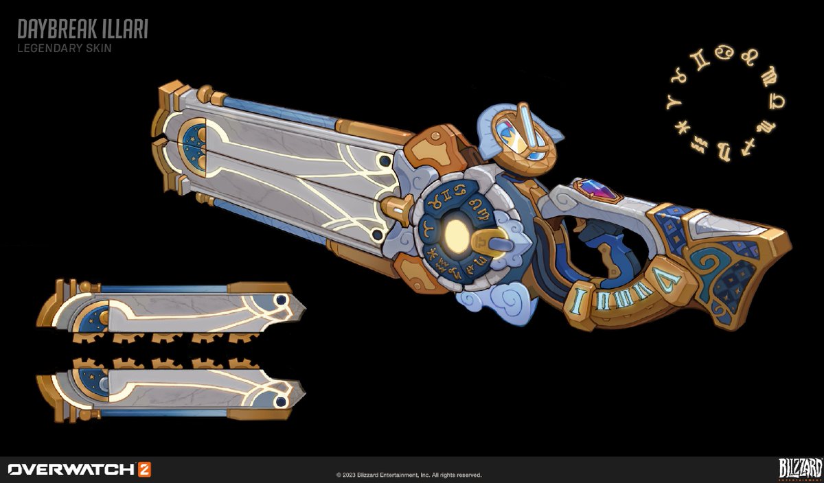 emirriart's tweet image. Daybreak Illari Skin for season 6! #Overwatch2