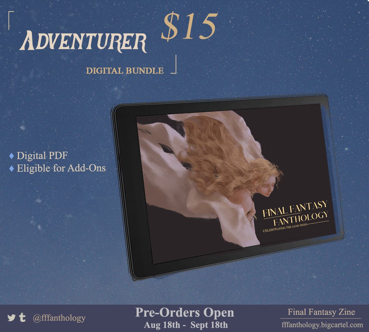 「Adventurer」
Digital Zine ($15)