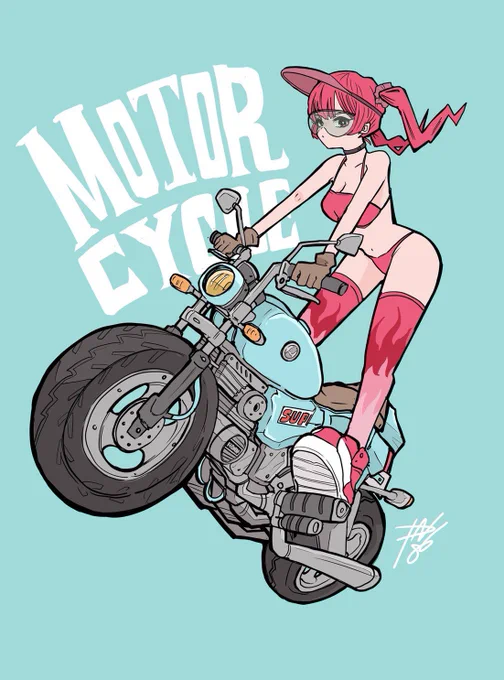 #バイクの日 