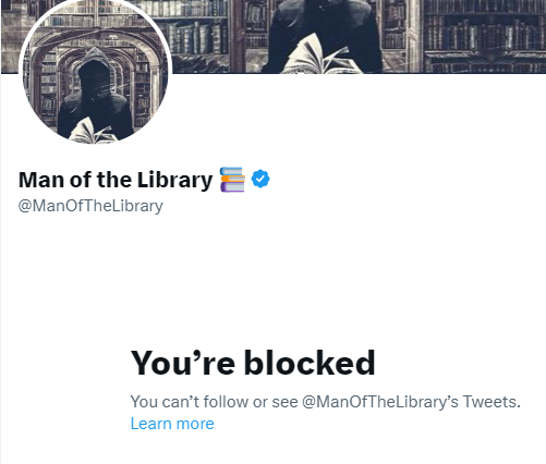 captainRussCro's tweet photo. @LibraryExposedd @ManOfTheLibrary @Bet20972891 @Ghost0f_Library @law9223 @ManOfNoLibrarys ??? in between dickriding daddy elon. always after that grift. very brave to his fellow blue check losers https://t.co/BeMWHi5MRz