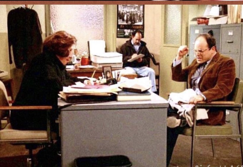 ThisThirsty's tweet photo. George behind a desk, always a favorite of ours, choose One. π₯¨ https://t.co/YsQUU7rjXw