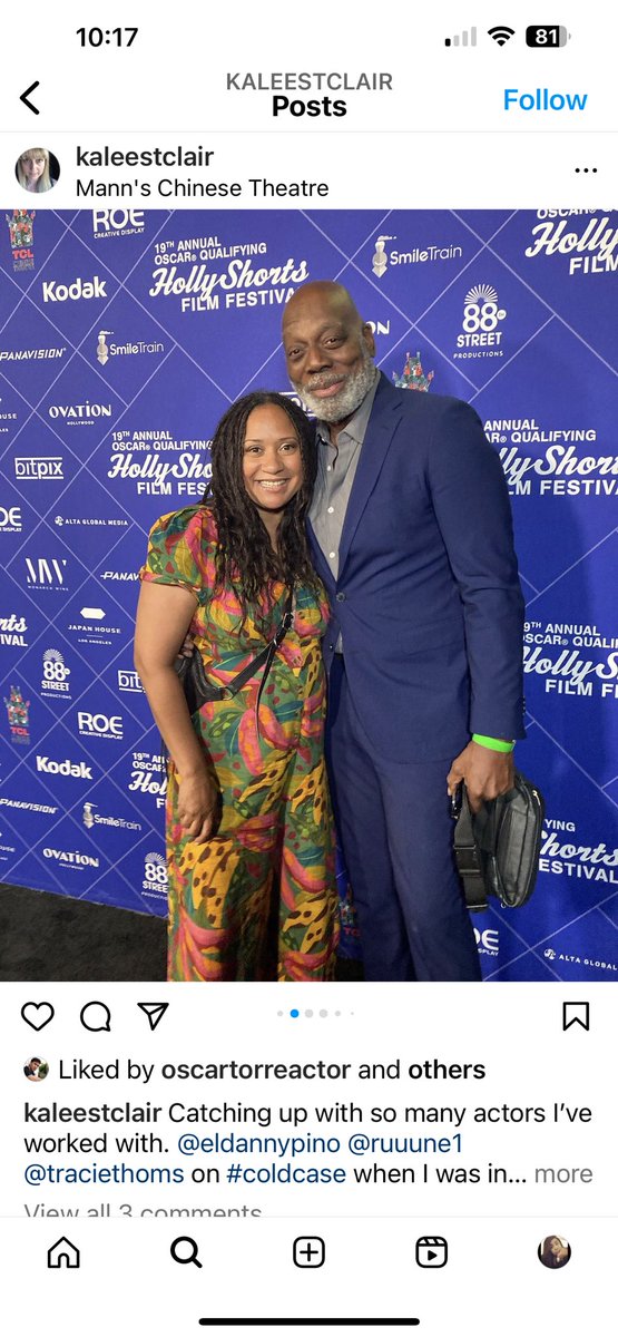 dawncflv's tweet photo. Omg @traciethoms broke me. I’m literally weeping. Thank you for sharing these!!! Cold Case will always be the show that started it all. Nothing has even come close to it. #ColdCaseReunion #UníonDeReyesFilm @HollyShorts #HollyShortsFilmFestival
#IndieFilm https://t.co/tRbWtPbyA3