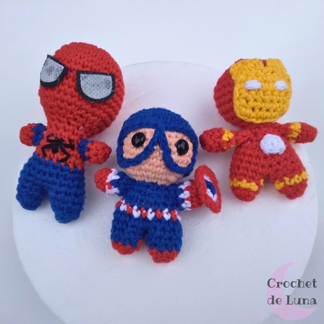 VeroBlanco3's tweet photo. Tus avengers favoritos en tamaño llaverito 🤗🤭

Pueden encargarlos por instagram @crochetdeluna https://t.co/FakPgh1dQQ