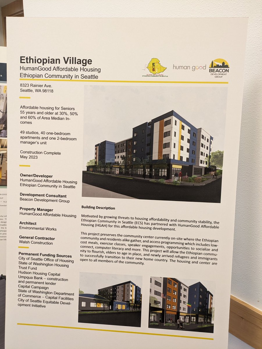 rainierbeach's tweet photo. At Ethiopian Village Grand Opening hosted by the Ethiopian Community in Seattle and human hood community. Sophia Benalfew (ED) and Beza Wodajo Board member. #ecs #humangood #rbac https://t.co/5d6qnKKQC7