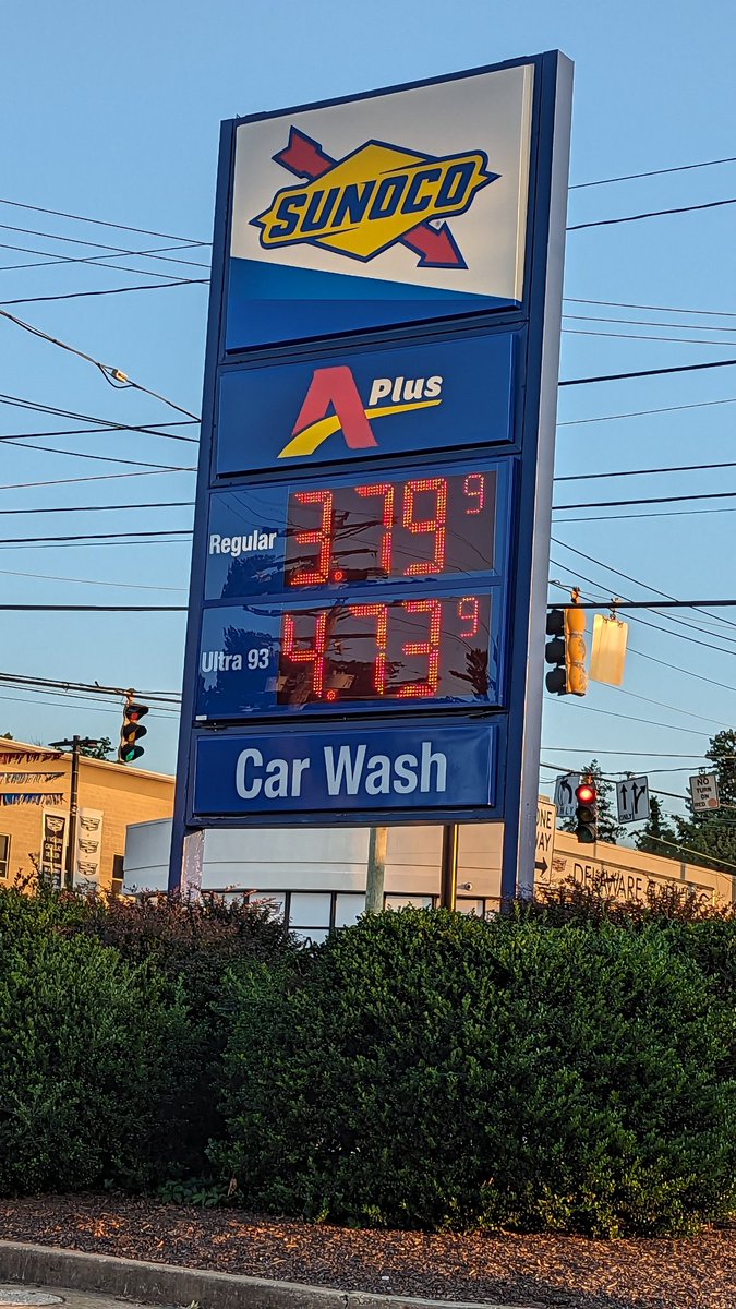 Just got gas. Are we not talking about how expensive it is anymore? We just forgot that we used to freak out at this price. $82.00 for me to fill up...