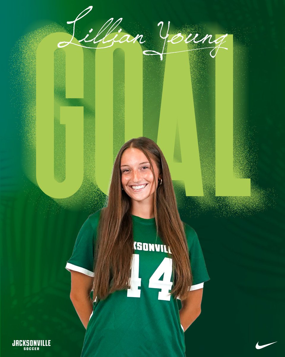 JAX_WSOC's tweet photo. 60' | JU 4 ASU 1

The Dolphins are scoring so much we cannot keep up with the graphics!! 🐬🐬

#JUPhinsUp https://t.co/JDMl5Vq9Ed