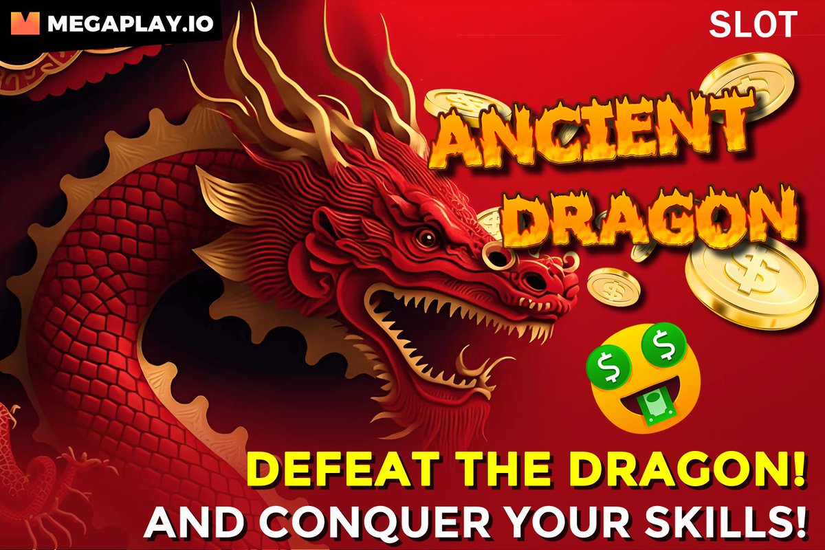 Ancient Dragon Slot. Take a trip to the mighty Ancient Land of Dragons 🐉.
According to Chinese culture, the dragon will bring you good luck and great power.

🐯 Play Now: megaplay.io/original-slots…

#Slot #PlayNow
#Cryptocurrency #CardanoADA #Binance #Bitcoin #Dogecoin #Ethereum