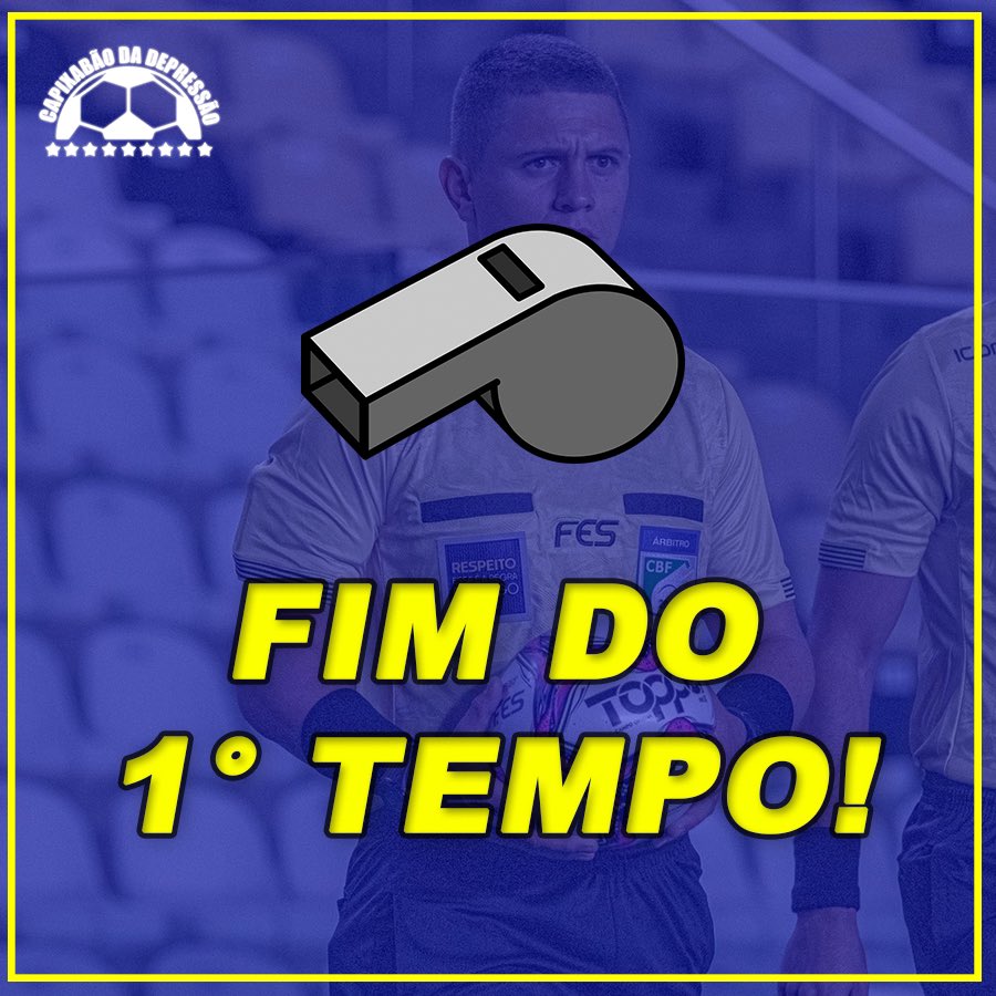 capixabaodepre's tweet photo. FIM DO PRIMEIRO TEMPO!
🐍 Serra 0 - 0 Porto Vitória 🔰 (Agg: 5x1)
#CopaES23 https://t.co/RuFZPPKgVj