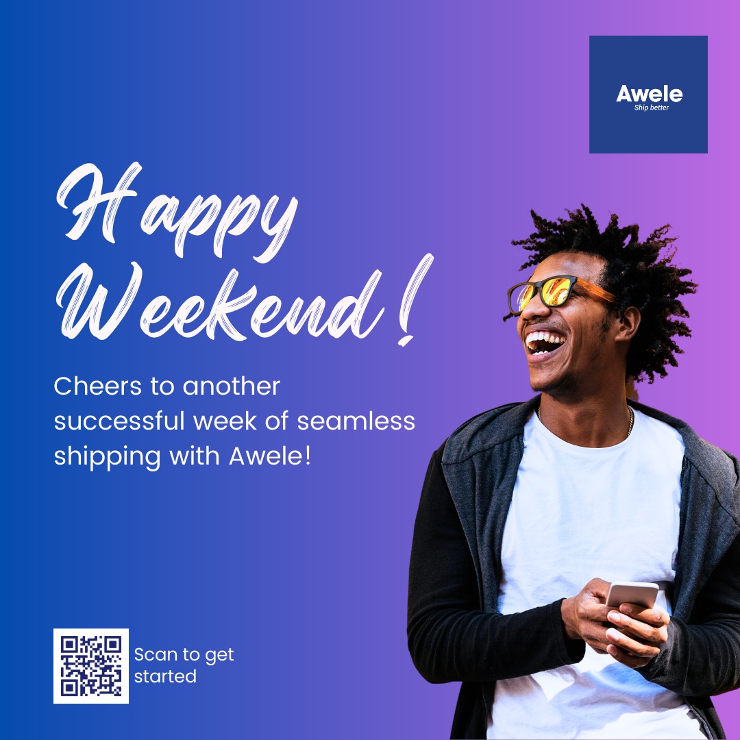 Celebrate the end of the week with another round of successful shipping achievements with Awele! 🎉🚢 #FridaySuccess #SeamlessShipping #AweleTriumphs