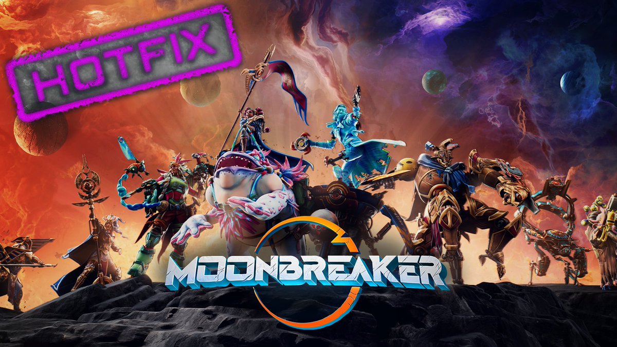 We just released a @Moonbreaker hotfix! 🔥 The hotfix resolves an issue where the game defaulted to the lowest graphics setting for new players. Existing players will need to restart the game to update to the latest version and manually change their graphics settings.