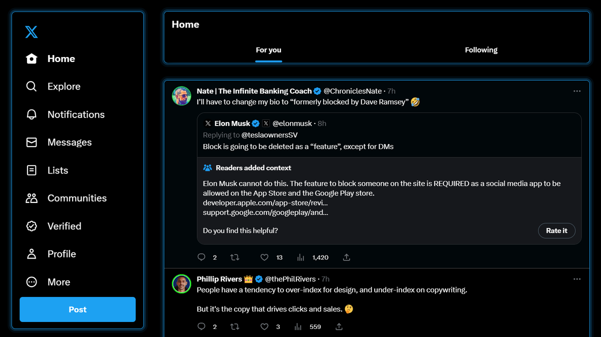 What if Twitter looked like this? Stay tuned. I'm working on a Twitter theme customizer 👀