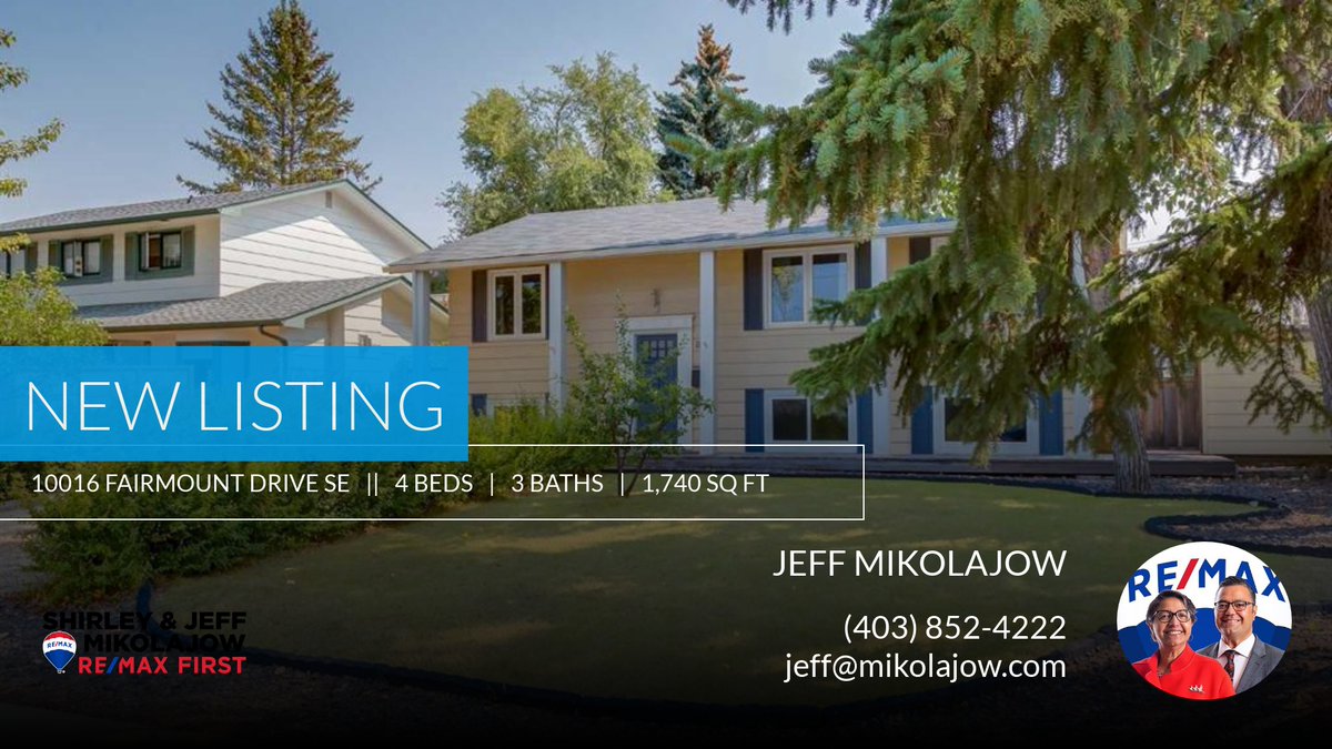 jeffmik's tweet photo. 📍 New Listing 📍 Take a look at this fantastic new property that just hit the market located at 10016 Fairmount Drive Se in Calgary. Reach out here or at (403) 852-4222 for more information https://t.co/ehEEr6U7cn https://t.co/0DvESEHrbZ