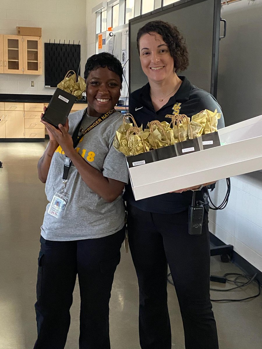 It is hard to believe the first day of school is Monday. Our staff <a href="/WeAreHSHS/">We Are HSHS</a> have been working hard to prepare! <a href="/HSHS_Mims/">Yana Mims, Ed.D.</a> Dr. Mims earned her doctorate this summer! We can't wait to see our Springers!