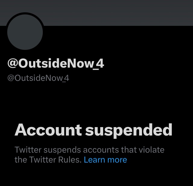 heyyy so I used to be @/OutsideNow_4 but my account was unfortunately suspended so mutuals, if you see this/me in your notifs, please rt this and follow back!