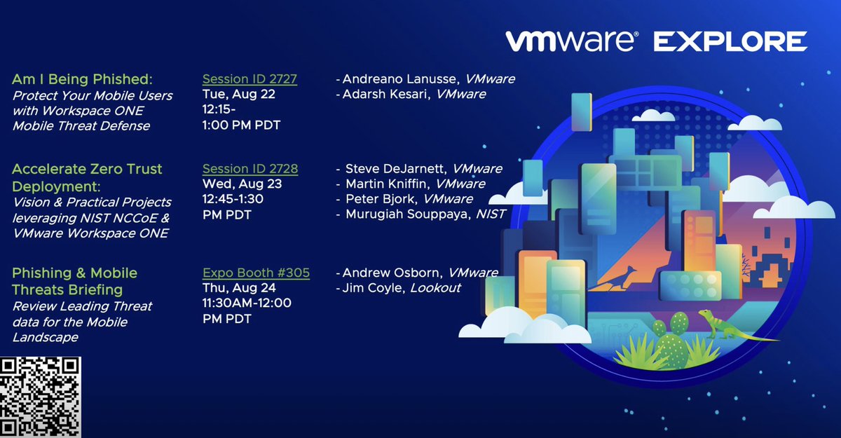 Steve DeJarnett (he/him) (@sdejarnett) on Twitter photo Your #EUC portfolio is the anchor for your company security. Come hear how <a href="/WorkspaceONE/">Omnissa Workspace ONE</a> is helping companies better-secure their #digtalworkspace at #VMwareExplore next week. Hear more about #mobilesecurity, #ZeroTrust and the ways you can protect your users, devices and data. Your #EUC portfolio is the anchor for your company security. Come hear how <a href="/WorkspaceONE/">Omnissa Workspace ONE</a> is helping companies better-secure their #digtalworkspace at #VMwareExplore next week. Hear more about #mobilesecurity, #ZeroTrust and the ways you can protect your users, devices and data.