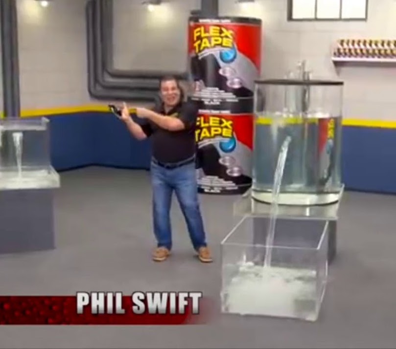 Perchthecabbie's tweet image. Oh, the humanity...! All they needed was Phil Swift to stop by with some Flex Tape and the problem would have been solved! #PhilSwift #FlexTape