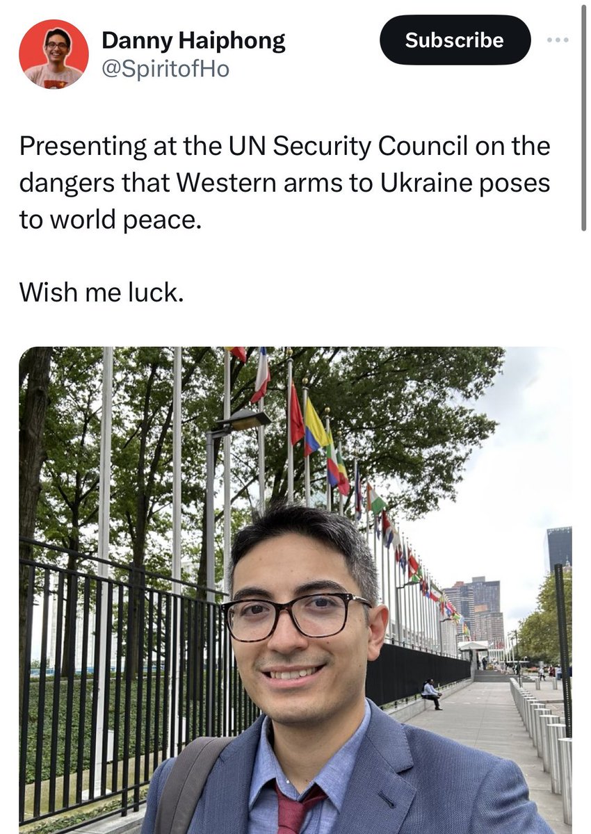 Danny Haiphong Parody tweet media
