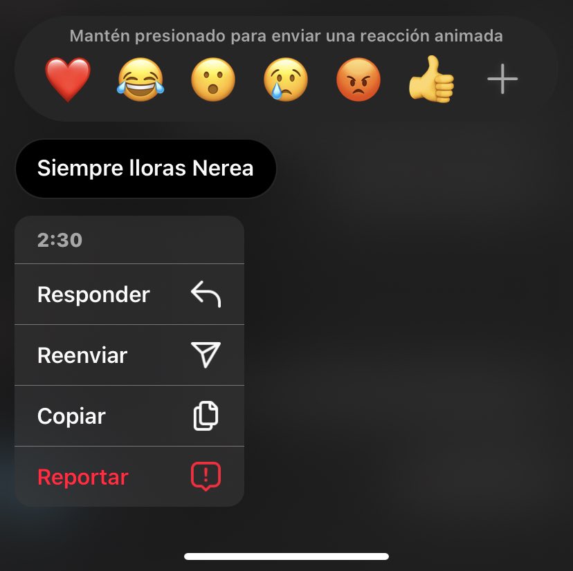 no hace falta que me lo digas