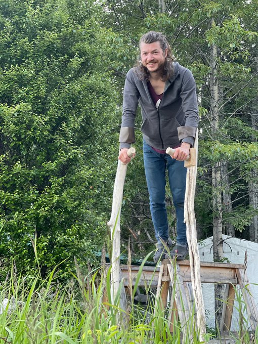 My three personalities: looking longingly into the distance, climbing on something in an unsafe way,
