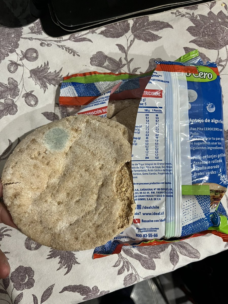 BenjaMeruane's tweet photo. @Grupo_Bimbo acabo de comprar y abrir este pan y me salió con ese hongo gigante… ¿que hacemos al respecto?
Espero una respuesta.
18/08/2023
@BimboChile https://t.co/EQlQOda4Fx