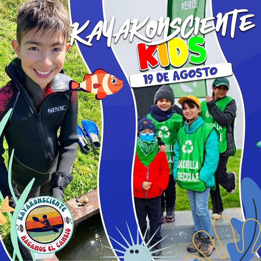 kayakonsciente's tweet photo. Atención #Valdiviacl , mañana sábado 19 de agosto tenemos panorama para los más pequeños de la familia, un evento en el que exponen nuestros pequeños buzos, kayakistas y ambientalistas, compartirán su experiencia en el agua y por qué es tan importante su cuidado! https://t.co/4JZ4jWOUaU