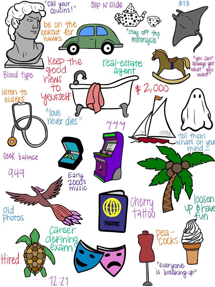 💭🧚🏼‍♀️Doodle Messages from your Spirit Guides 🧚🏼‍♀️💭

Gemini • Virgo • Sagittarius • Pisces 

* apply to sun, moon, rising, or venus *

( use your intuition, what do these mean to YOU? ) 

50% off code — SAINT

tips — $desire8888
paypal.me/desireforfire1…

desireforfire.as.me