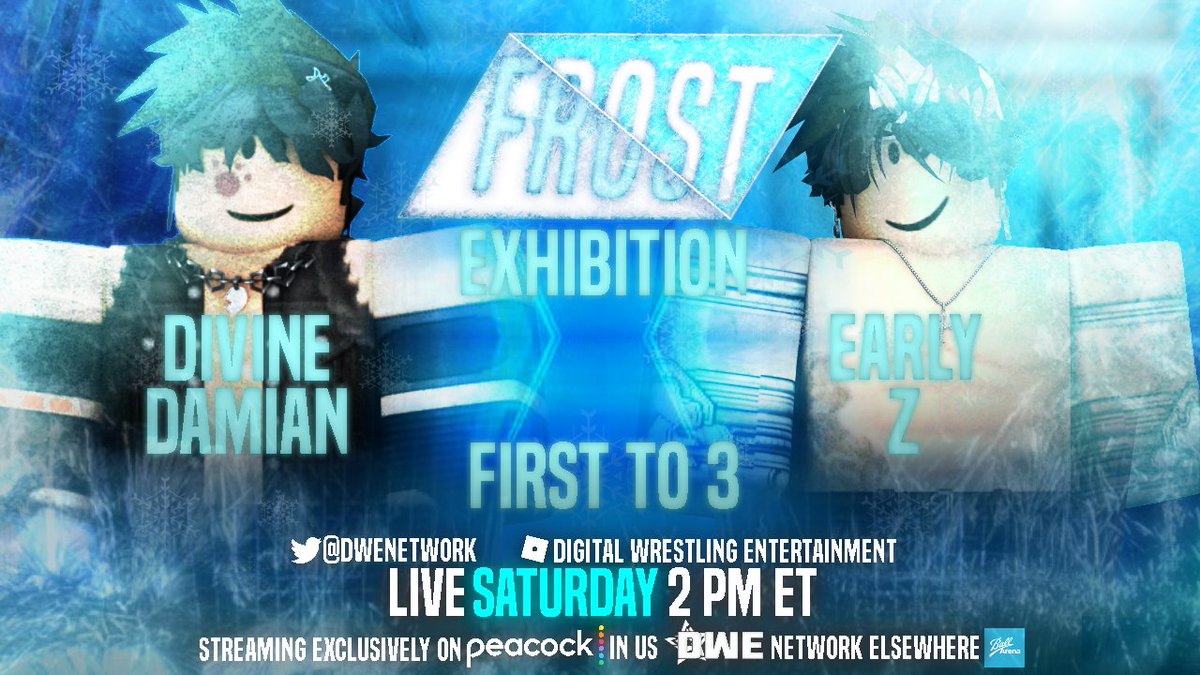 NetworkDwe's tweet photo. 2 Men that fell short at DWEMania clash at #FROST AS BOTH MEN ARE NOW GOING FOR THE COVETED DWE Championship

WILL EARLY GET THE WIN OR WILL DAMIAN CLAIM ON TOP OF THE DIVISON ONCE AGAIN?

LIVE TMR AT FROST. https://t.co/O0ZDswwa8c
