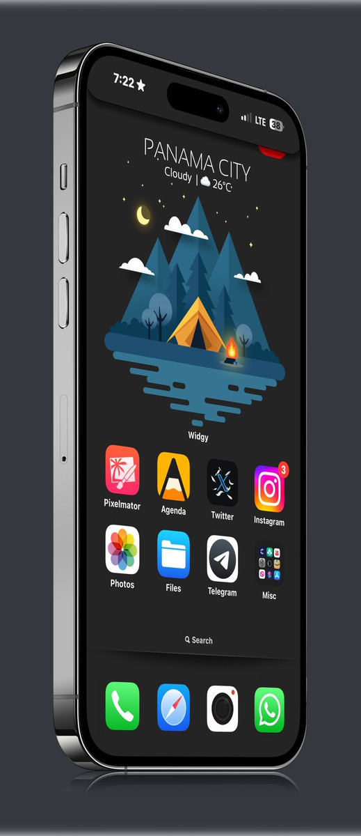 Casatti20's tweet image. Night mode

Love your Widgy @eduarbarreto it’s nice bro.

#ios166 #Apple #iosthemer #cellphonethemer #widgy #14ProMax #iPhone14ProMax